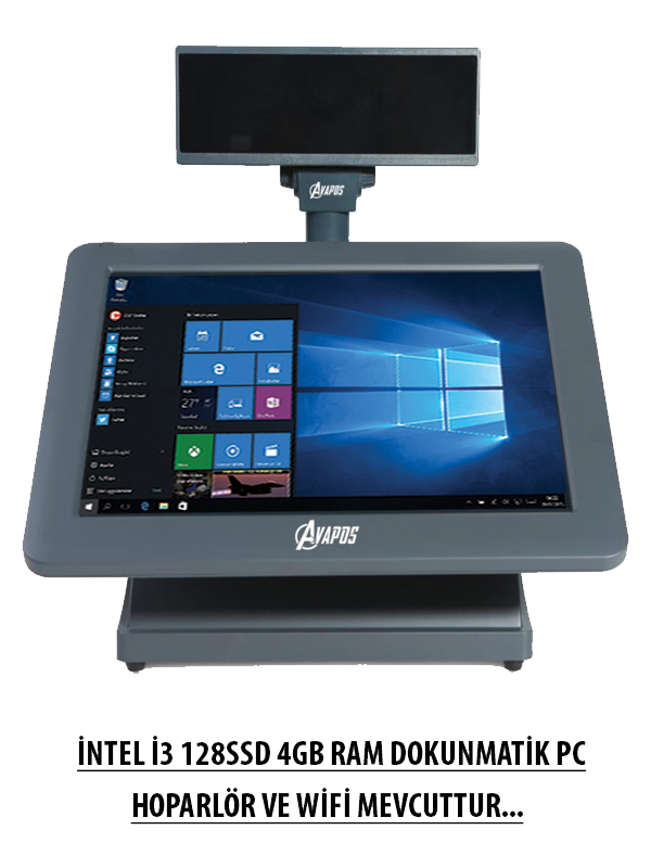 MSK1019 İ3 DOKUNMATİK POS PC - görünüm 2