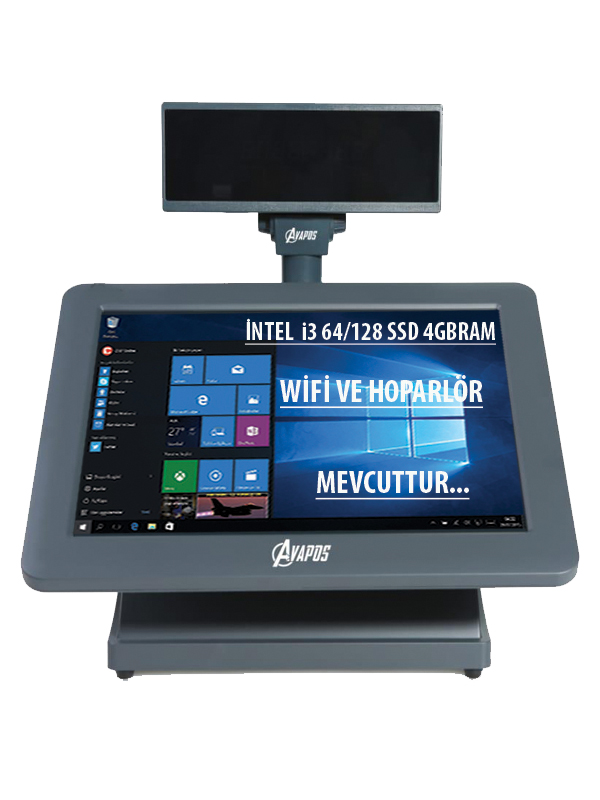MSK1019 İ3 DOKUNMATİK POS PC - görünüm 3