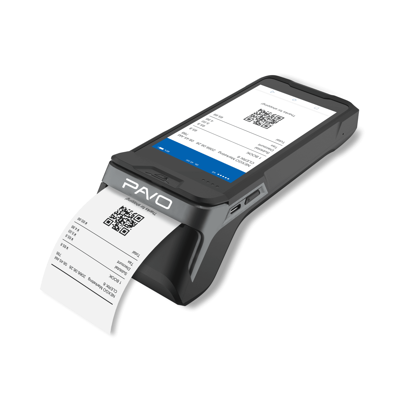 Pavo N86 Mobil Android POS - görünüm 2
